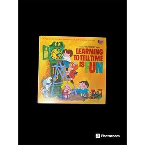 From The Walt Disney Studio - Learning To Tell Time Is Fun LP